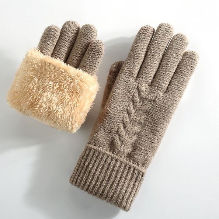 Zermatt Velvet-Lined Gloves