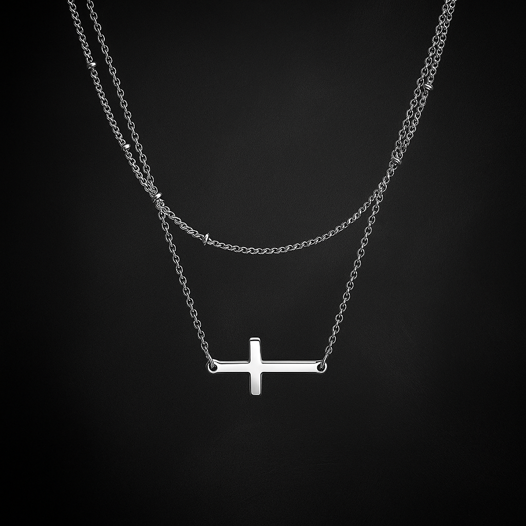 Avery Cross Necklace