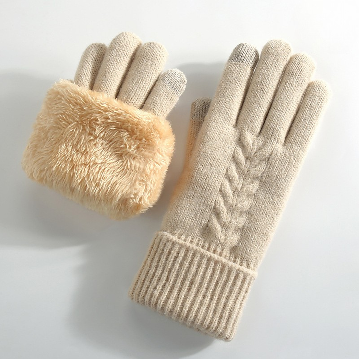 Zermatt Velvet-Lined Gloves