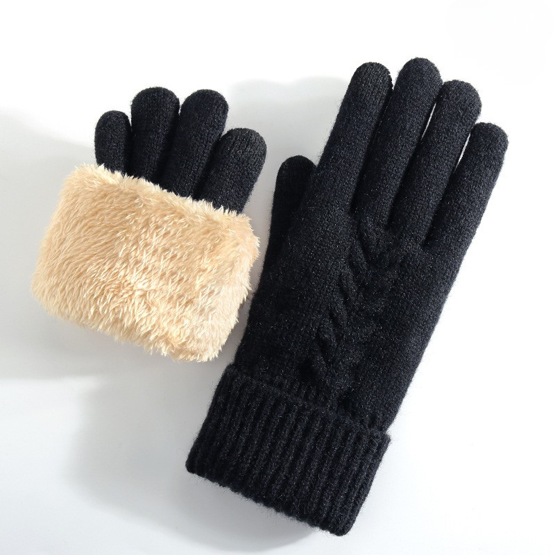 Zermatt Velvet-Lined Gloves