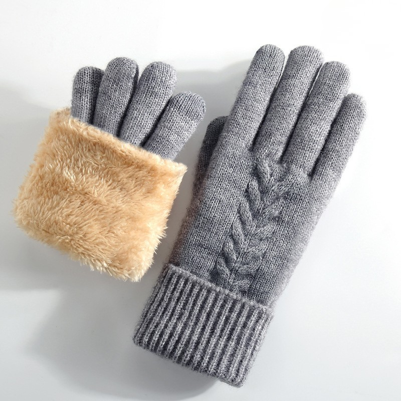 Zermatt Velvet-Lined Gloves