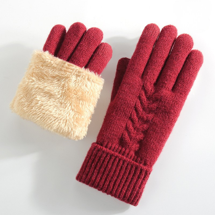 Zermatt Velvet-Lined Gloves