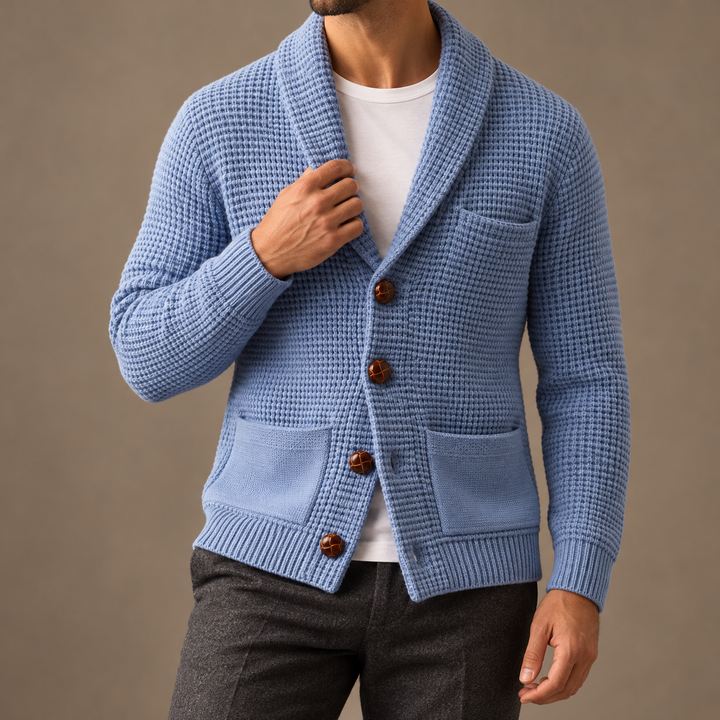 Hampton Shawl-Collar Cardigan