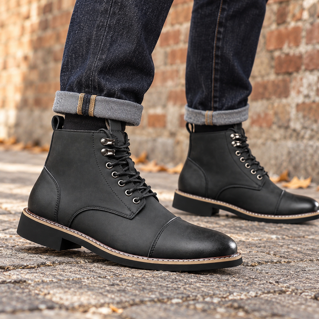 Weslin Cap-Toe Boots