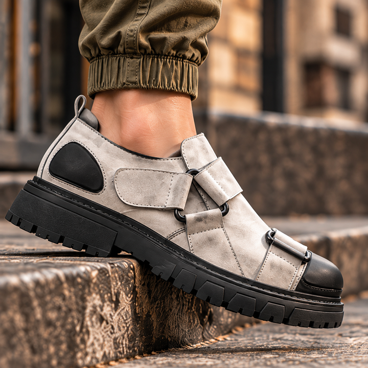 Stelvio Cowhide Strap Slip-Ons
