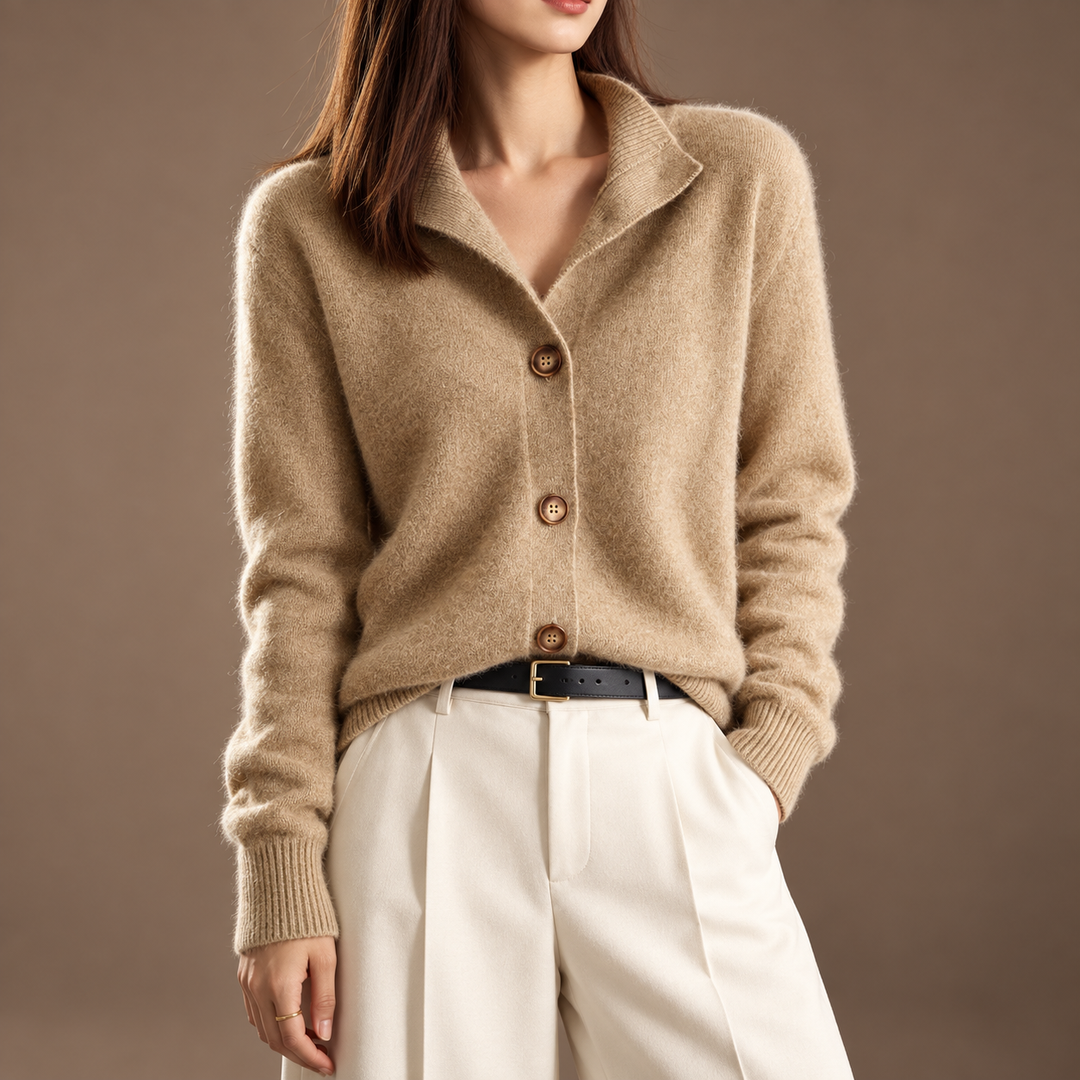Ginevra Collared Cardigan