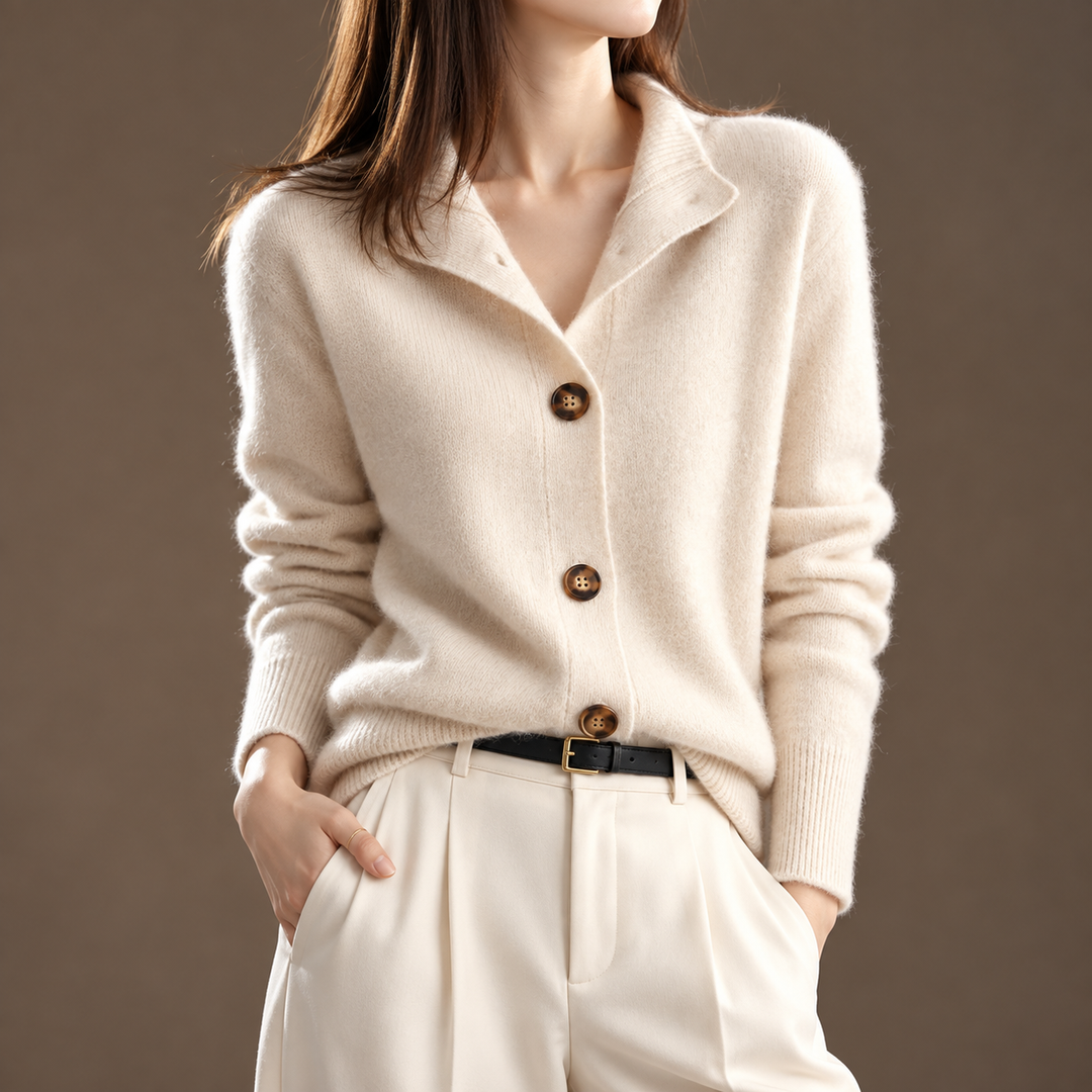 Ginevra Collared Cardigan