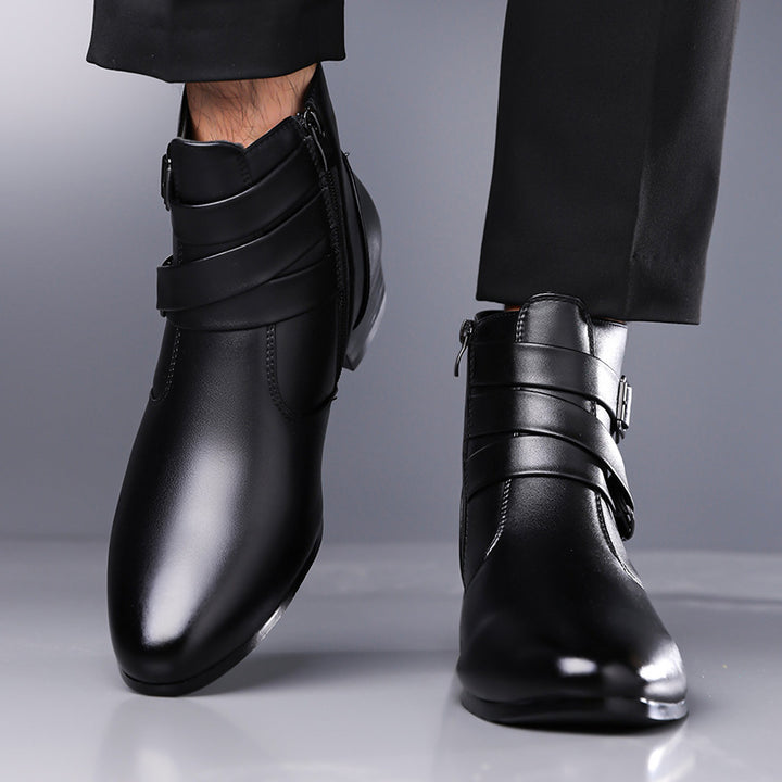Barrett Cole Buckle Boots