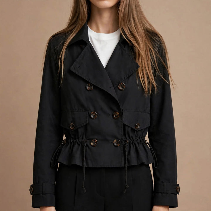 Annecy Cropped Trench Coat