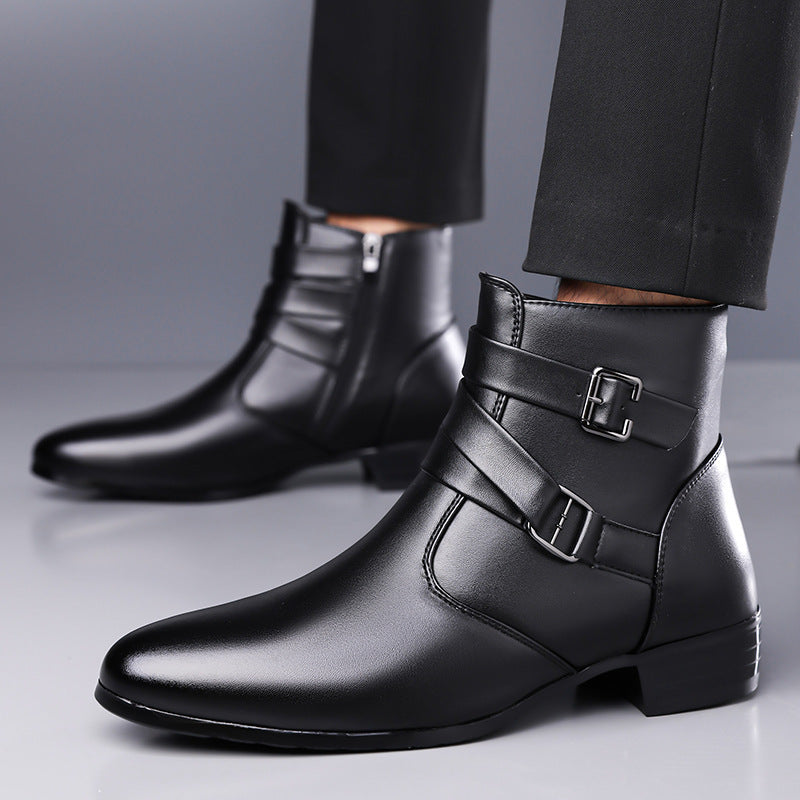 Barrett Cole Buckle Boots