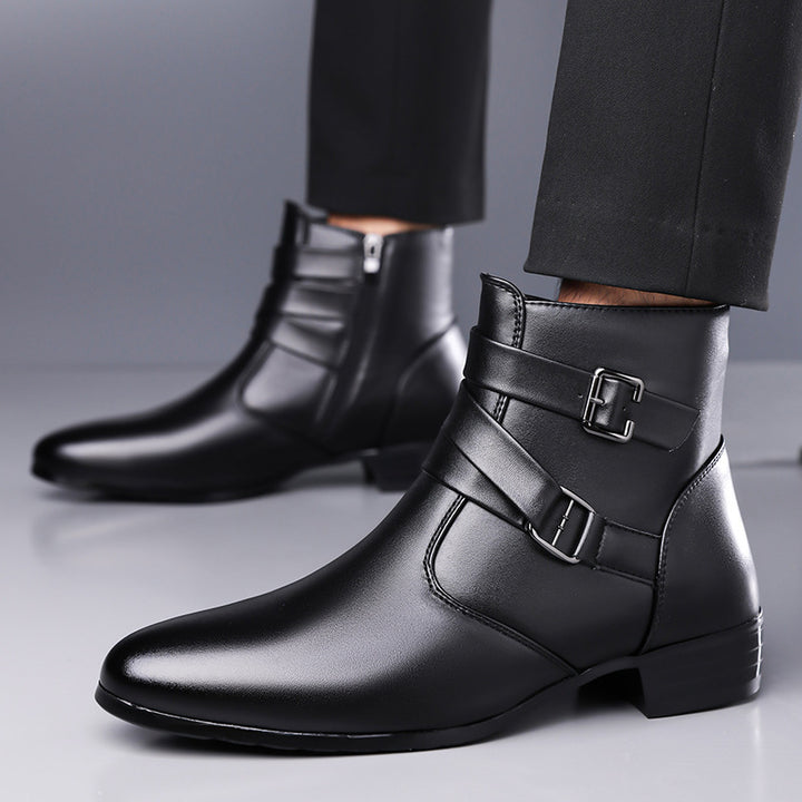 Barrett Cole Buckle Boots