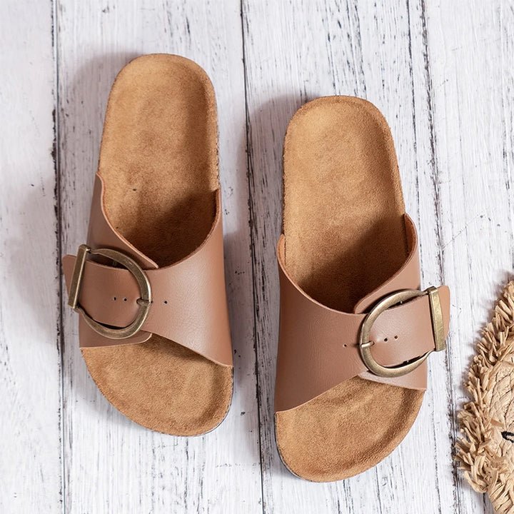 Bijou Buckle Mules