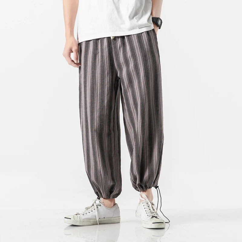 Nomad Striped Harem Pants