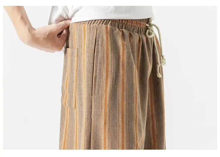 Nomad Striped Harem Pants