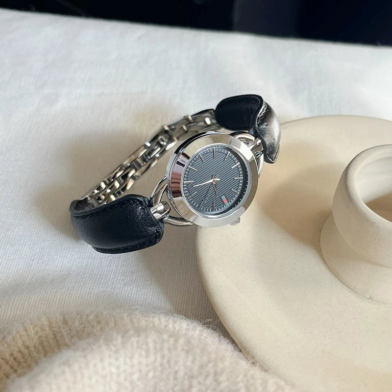 Luxury Vintage Rhinestone Quartz Watch