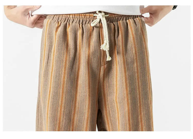 Nomad Striped Harem Pants