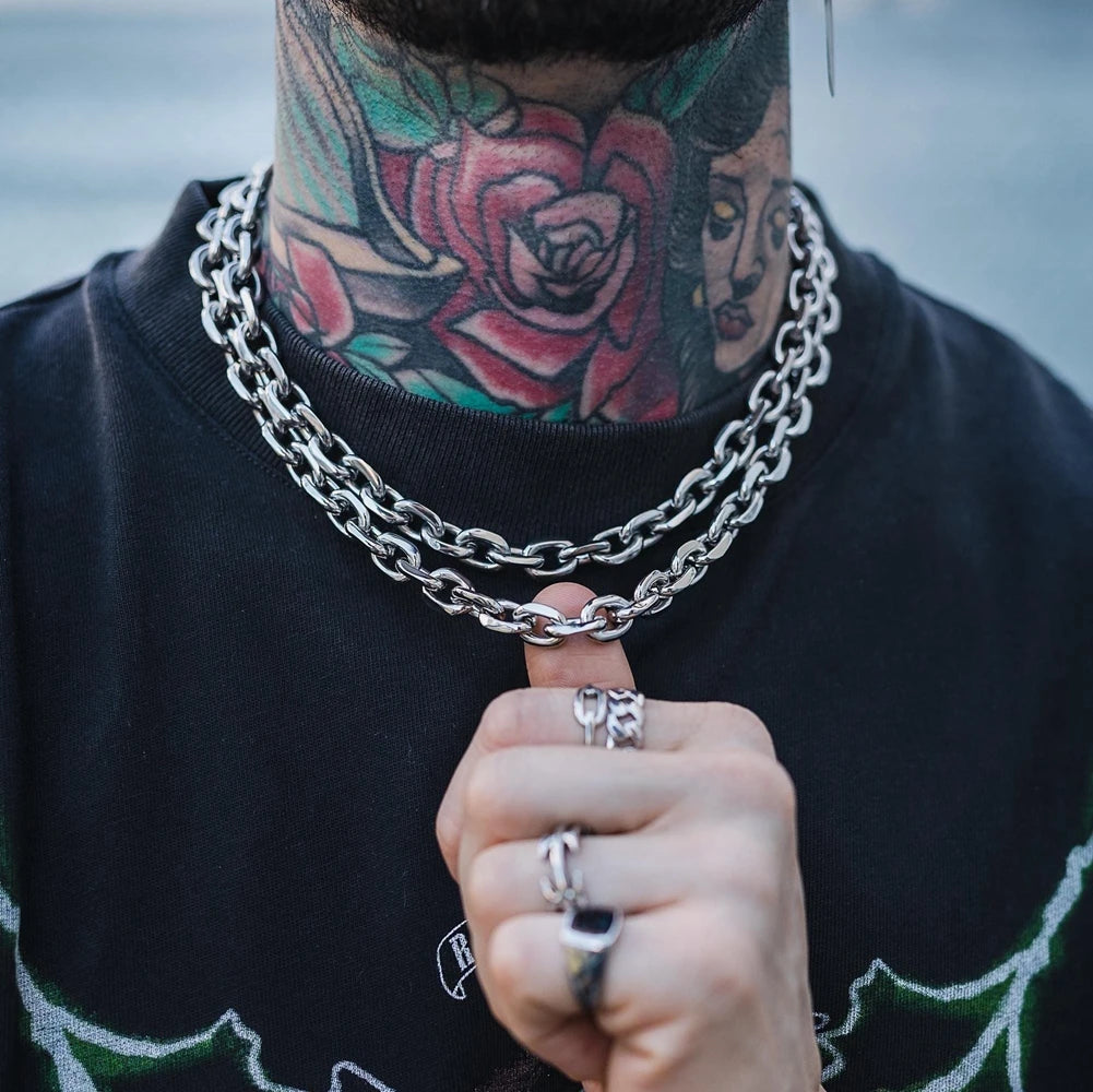 Rebel Icon Chain Necklace