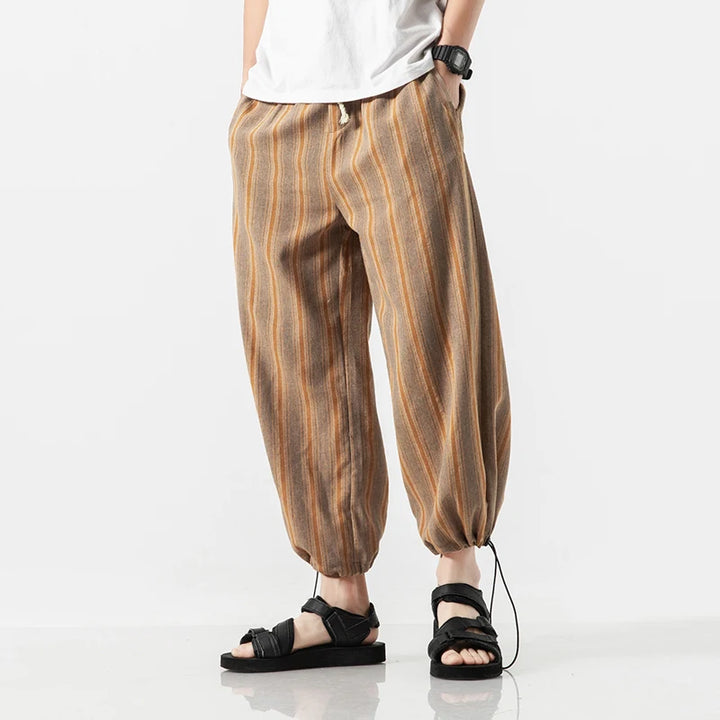 Nomad Striped Harem Pants