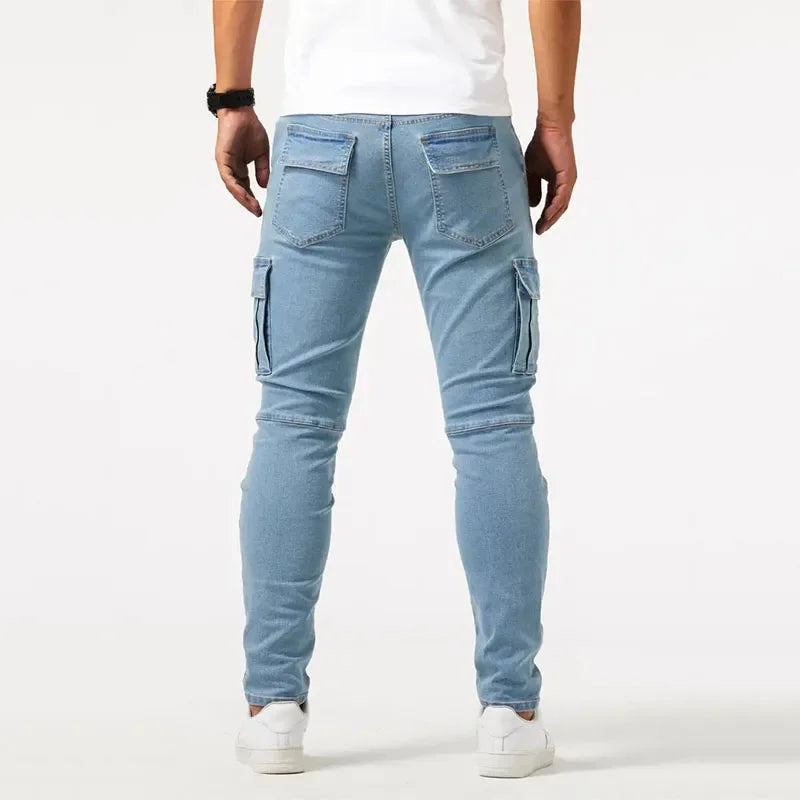 Luciano Stretch Cargo Jeans