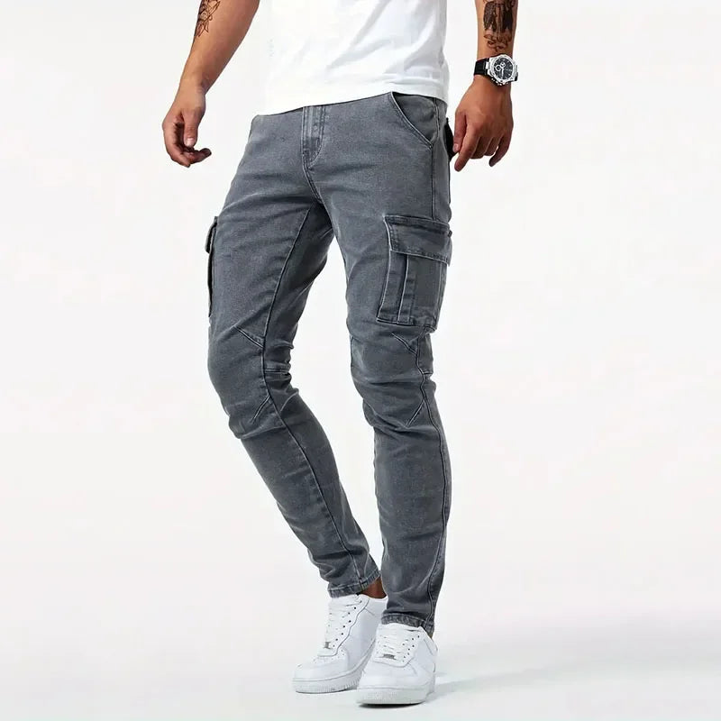 Luciano Stretch Cargo Jeans