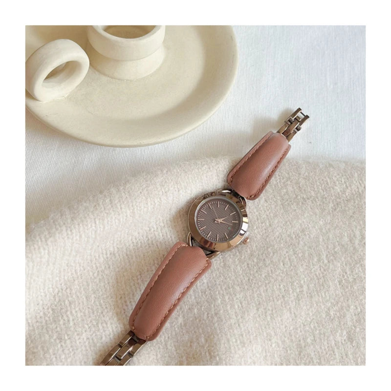 Luxury Vintage Rhinestone Quartz Watch
