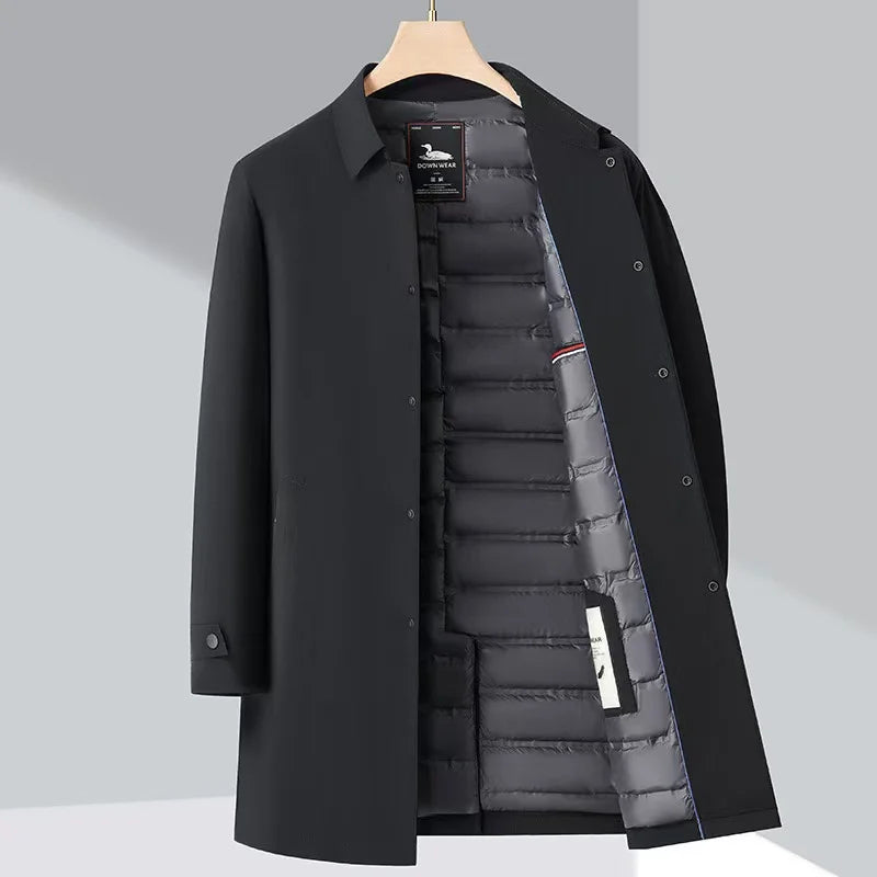 Long Down Trench Coat