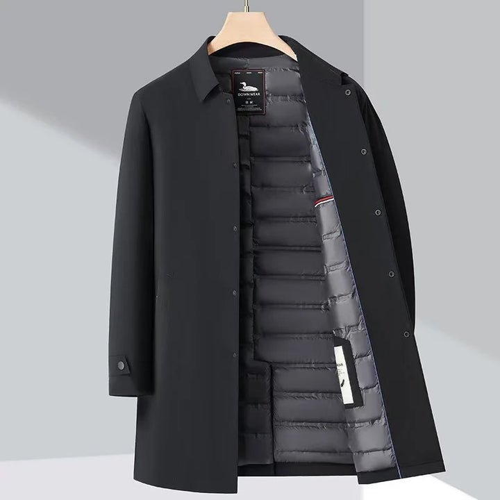 Long Down Trench Coat