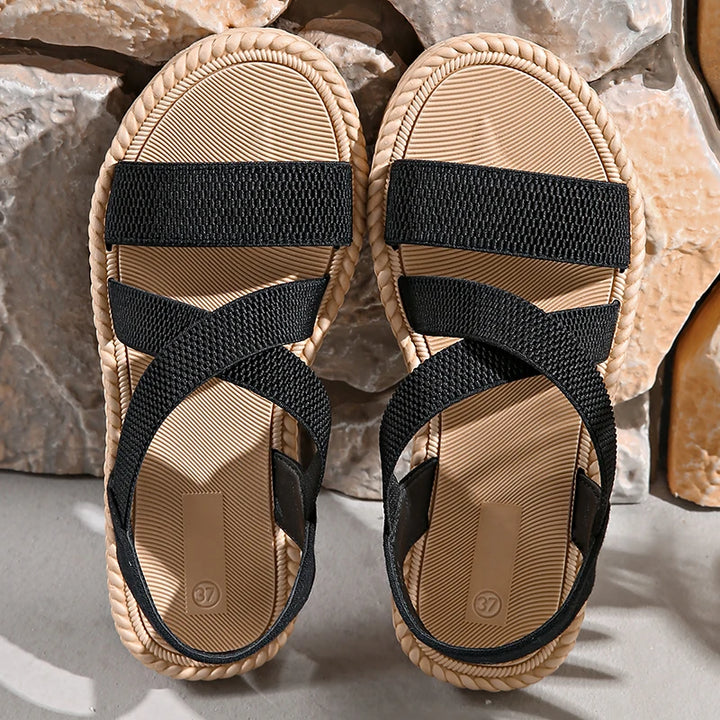 Serene Woven Sandals
