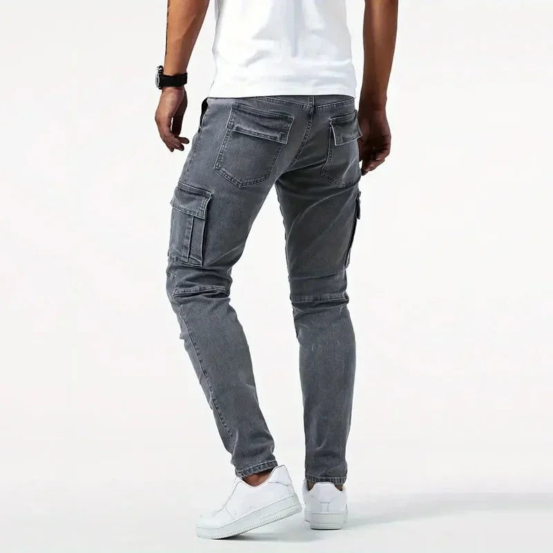 Luciano Stretch Cargo Jeans