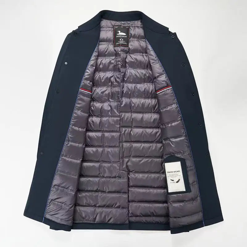 Long Down Trench Coat