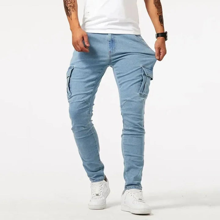 Luciano Stretch Cargo Jeans