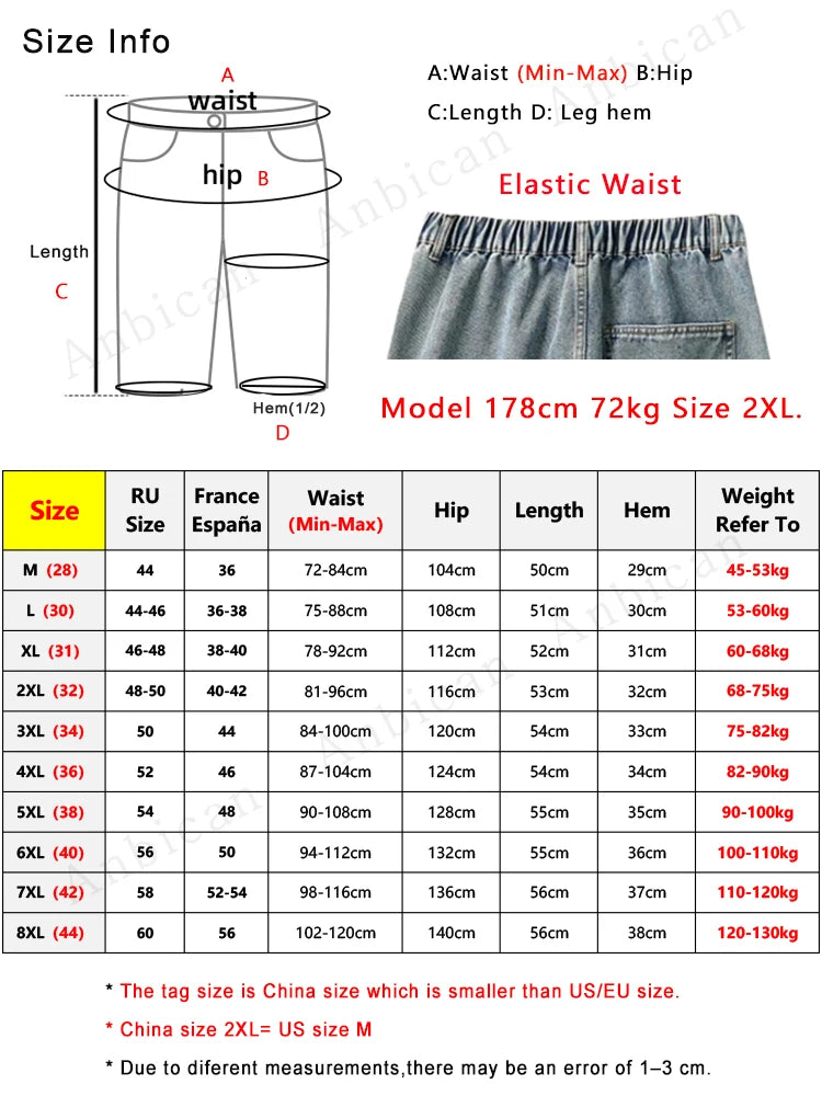 Denvar Denim Cargo Shorts