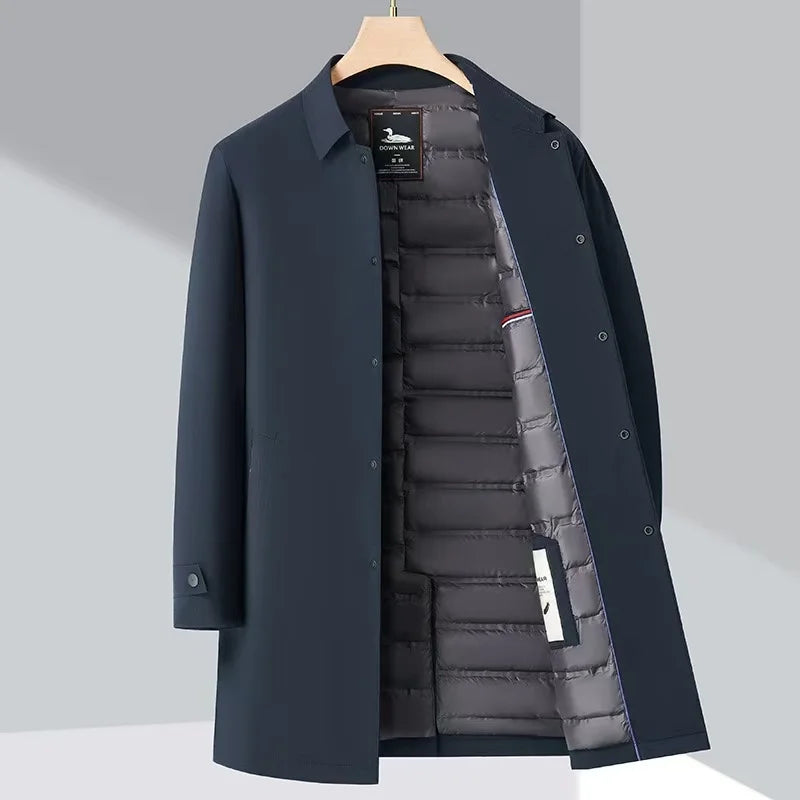 Long Down Trench Coat