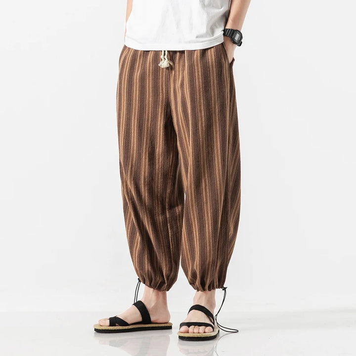 Nomad Striped Harem Pants