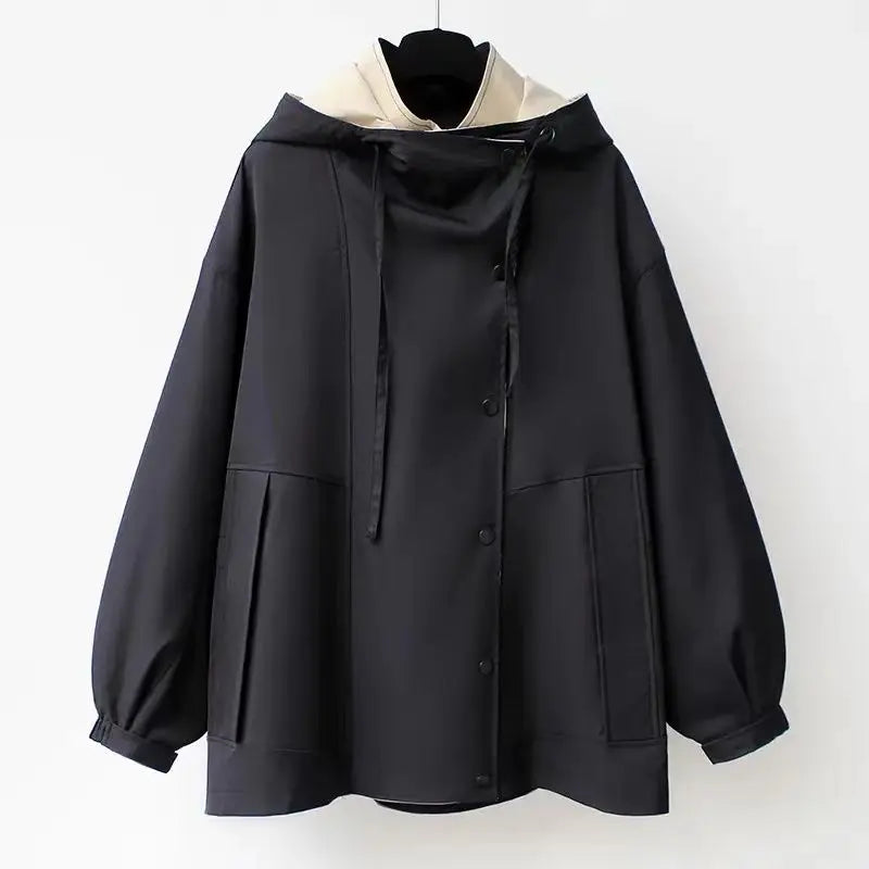 Elara Two-Tone Windbreaker