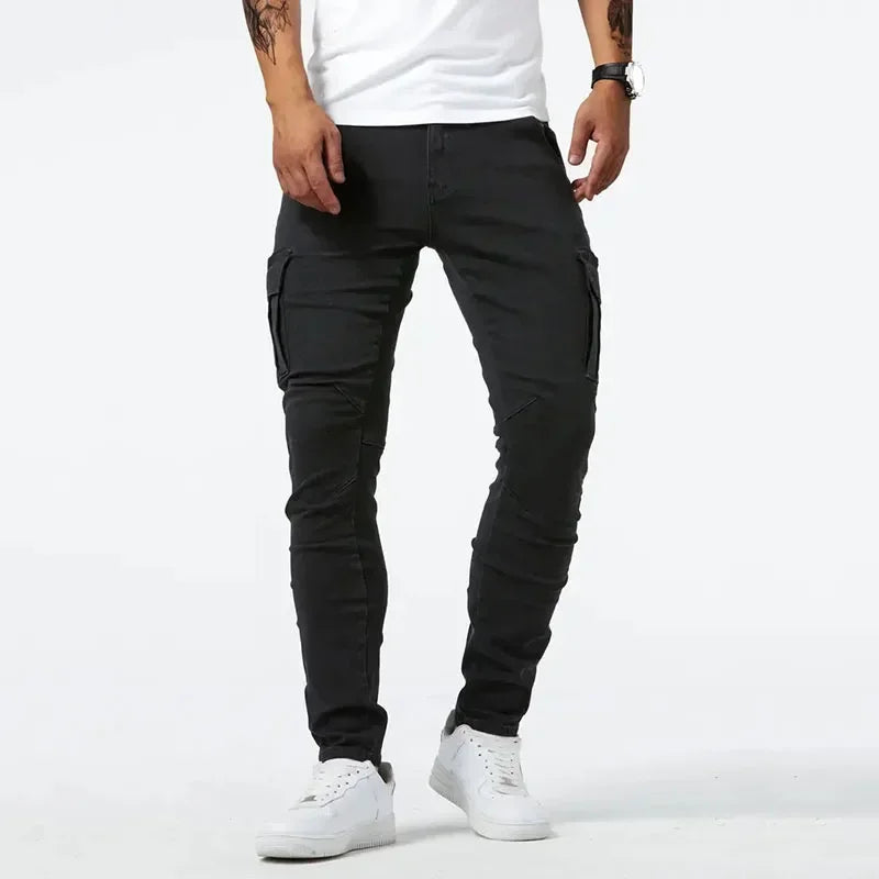Luciano Stretch Cargo Jeans