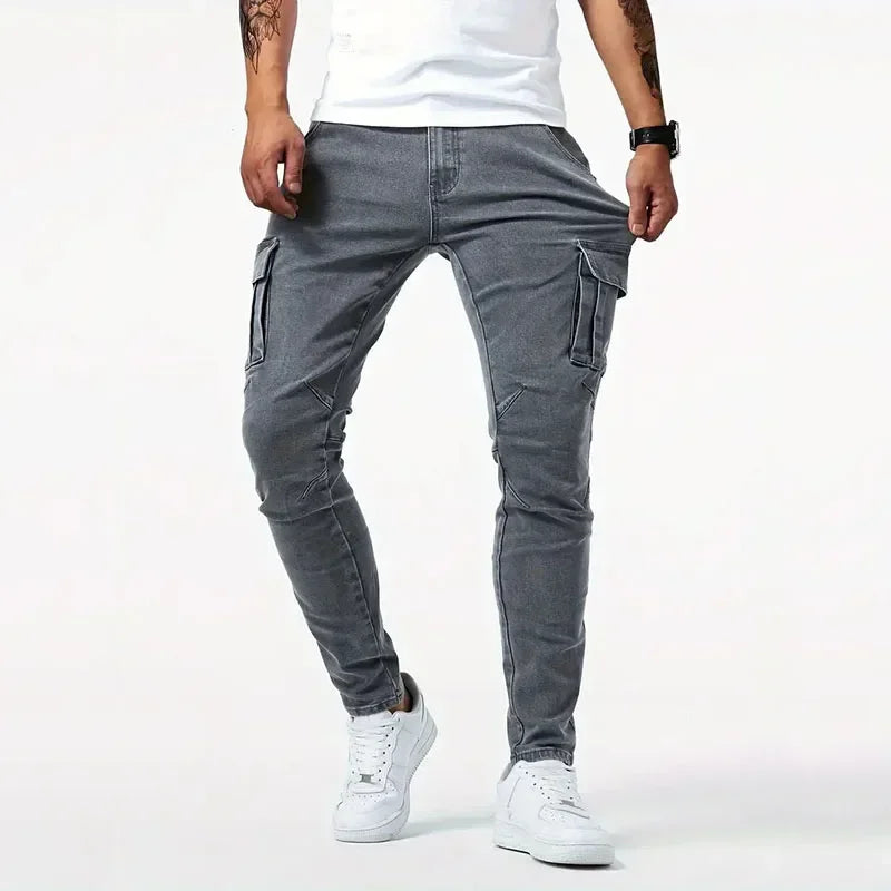 Luciano Stretch Cargo Jeans