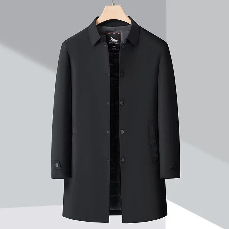 Long Down Trench Coat