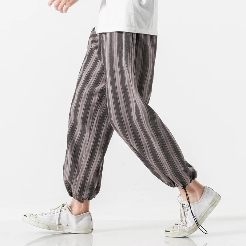 Nomad Striped Harem Pants