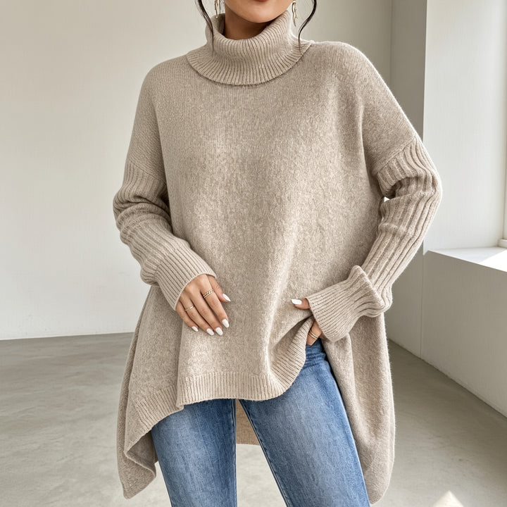 Yara Drape Turtleneck